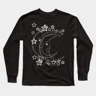 Moon and Stars Long Sleeve T-Shirt